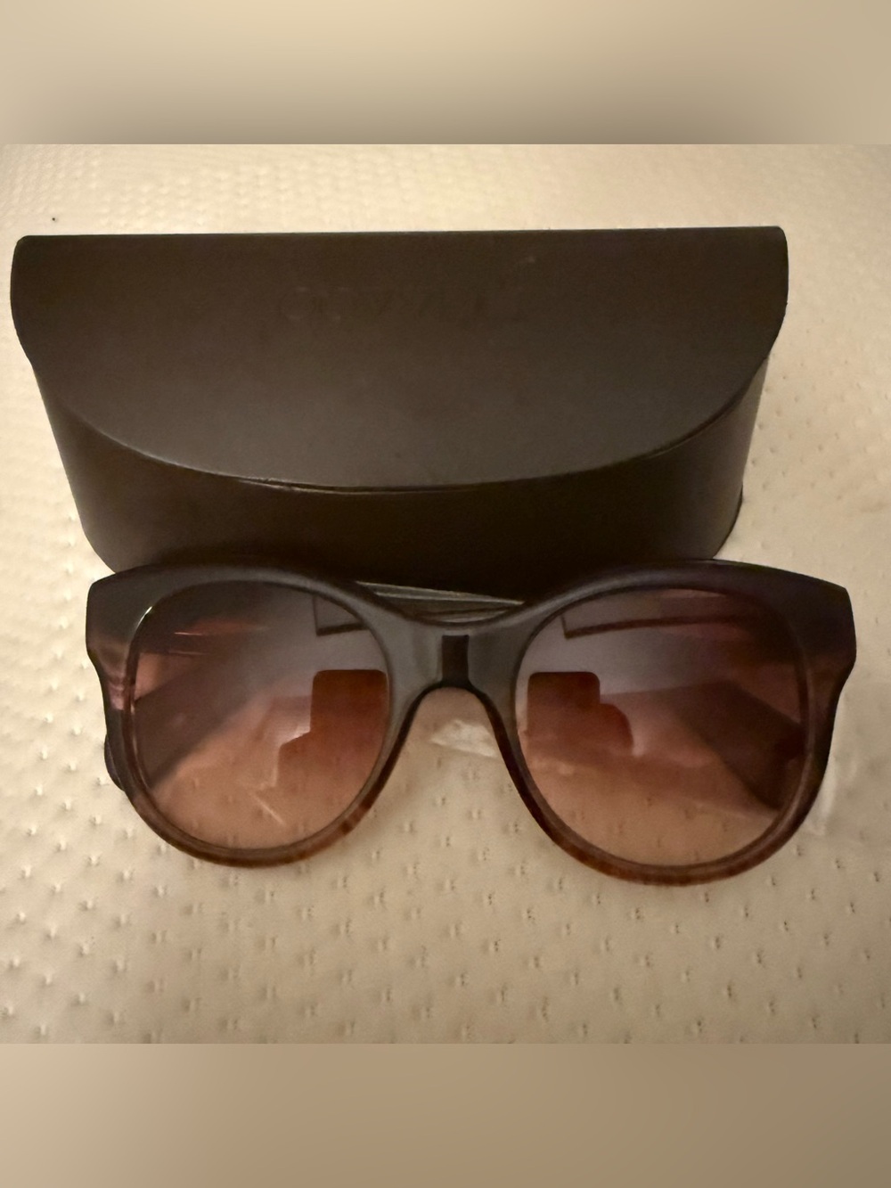 Oliver Peoples Jacey pink tortoise sunglasses
